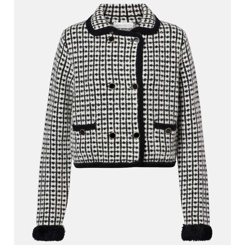 Nina Ricci Wool-blend cardigan