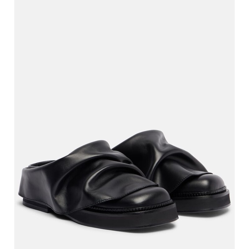 The Attico Mini Robin leather mules