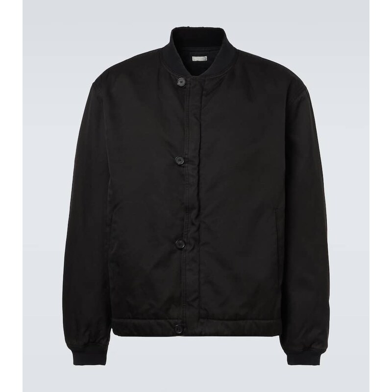 A.Presse Silk and cotton bomber jacket