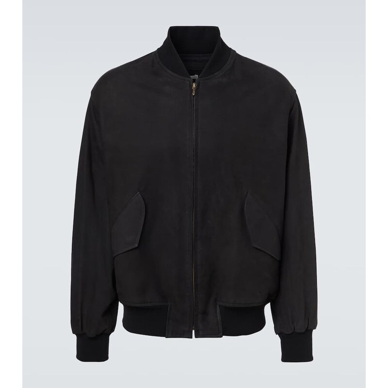A.Presse Suede blouson jacket