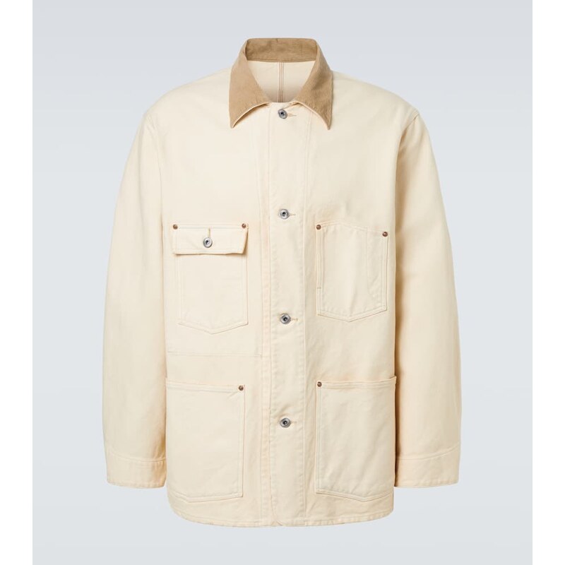 A.Presse Vintage cotton, hemp, and silk field jacket