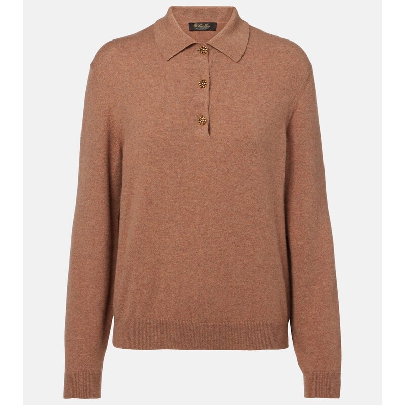 Loro Piana Cashmere polo sweater