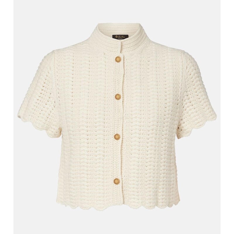 Loro Piana Arola knitted cashmere-blend jacket
