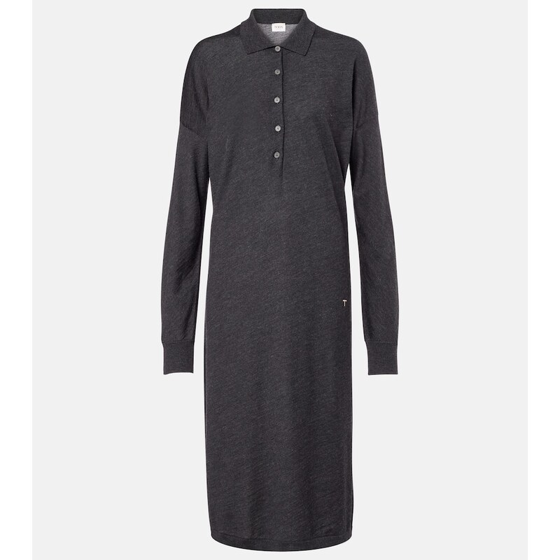 Tods Wool and silk polo dress
