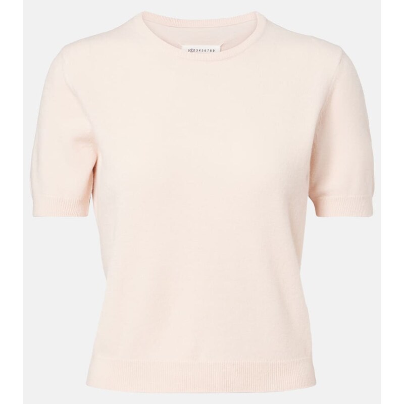 Maison Margiela Knitted virgin wool T-shirt