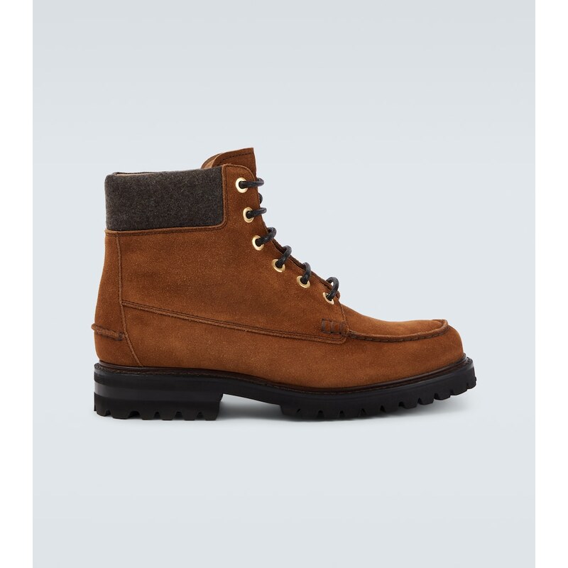 Churchs Padstow suede lace-up boots