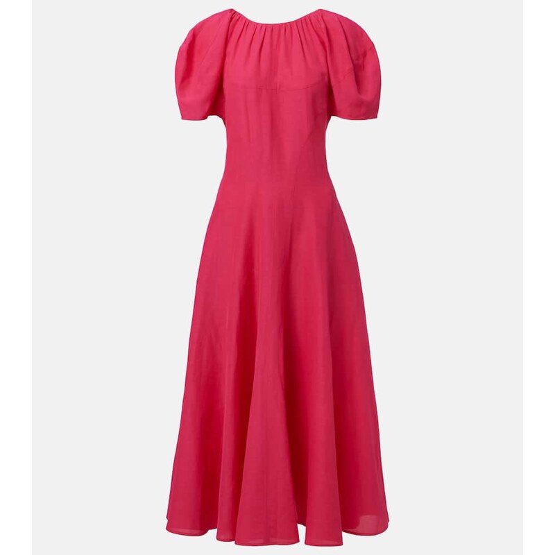 Tory Burch Balloon-sleeve maxi dress