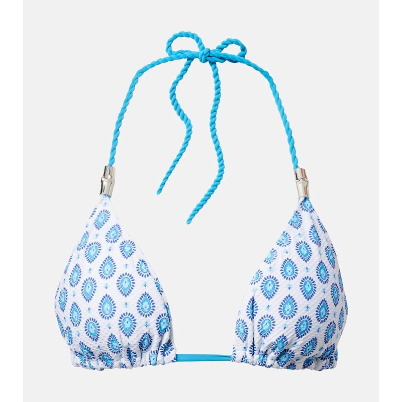 Heidi Klein La Croissette reversible bikini top