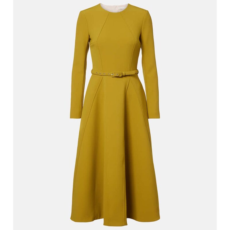 Emilia Wickstead Ucellina belted midi dress