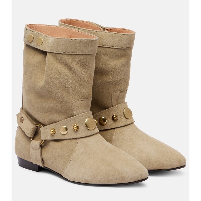 Isabel Marant Stania suede ankle boots