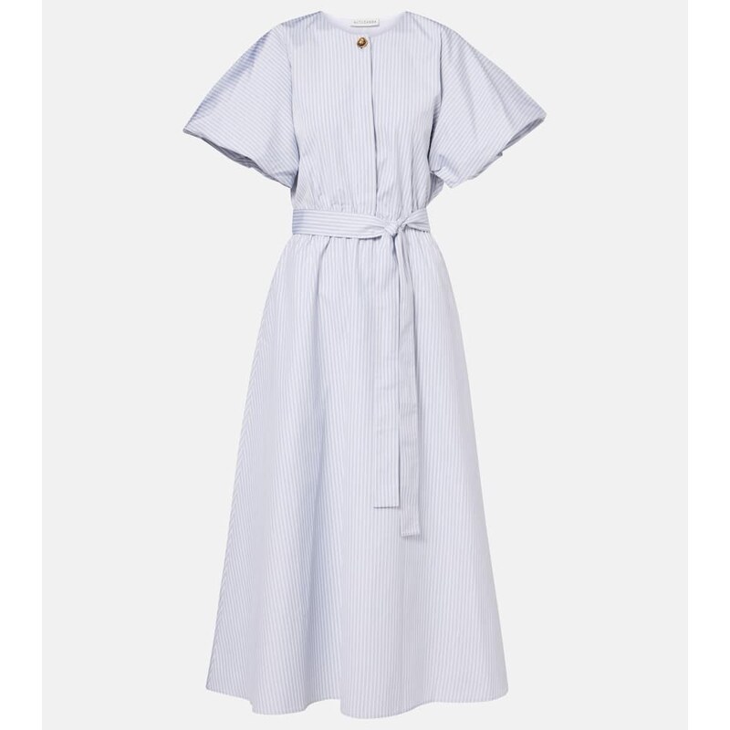Altuzarra Paulina striped cotton midi dress
