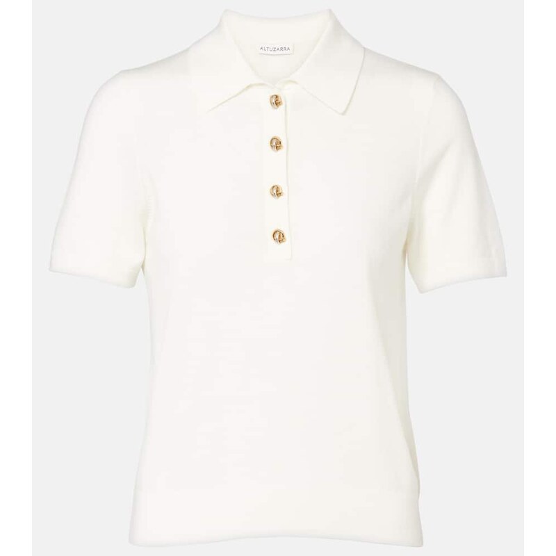 Altuzarra Nemo wool-blend polo shirt
