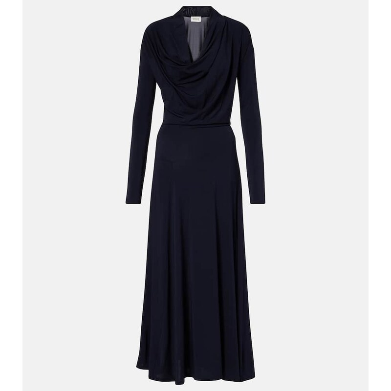 Tove Eadan draped jersey midi dress