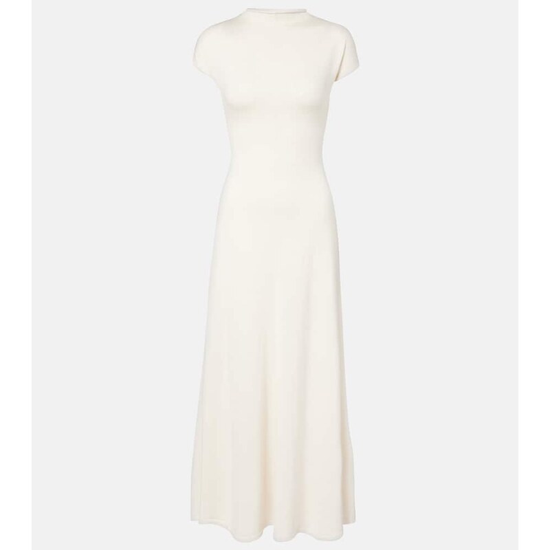 Tove Lenore knitted wool and silk midi dress