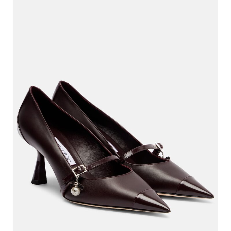 Jimmy Choo Aren 65 leather pumps