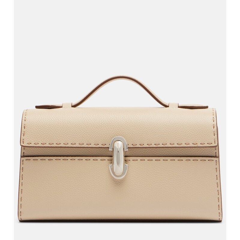 Savette Symmetry leather top-handle bag