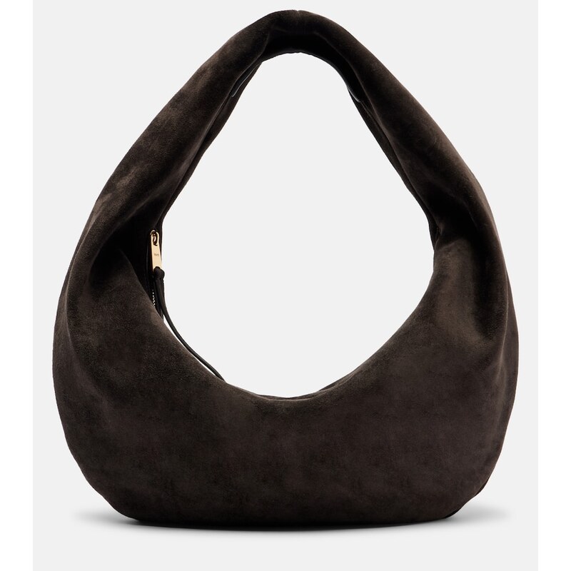Khaite Olivia Medium suede shoulder bag