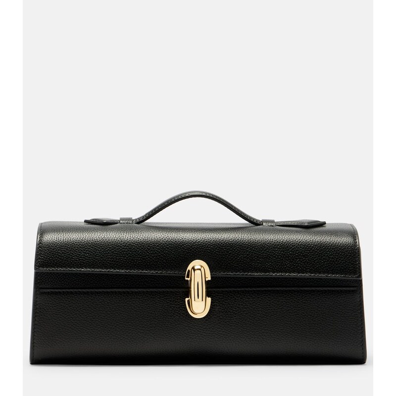 Savette Slim Symmetry leather tote bag