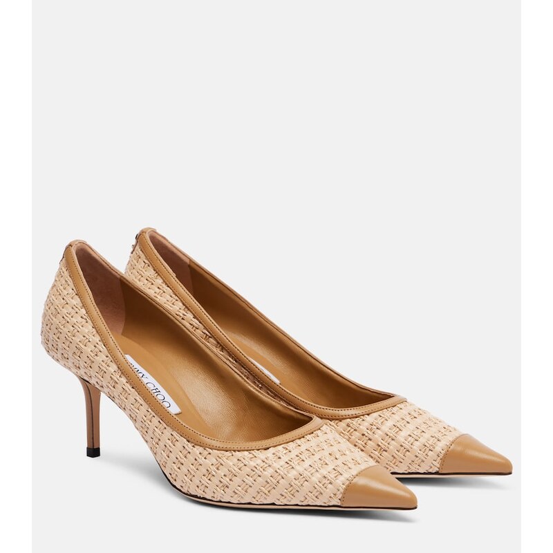 Lodičky Jimmy Choo Love 65 v barvě beige