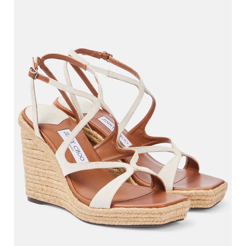 Jimmy Choo Ayla 110 espadrille wedges