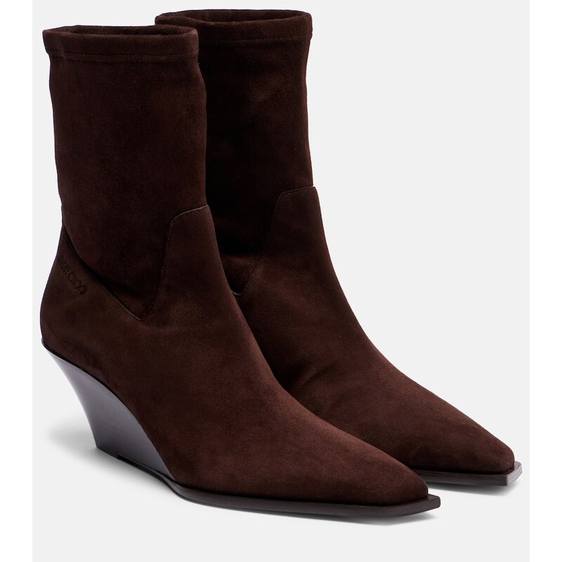 Jimmy Choo Hadley 60 suede ankle boots