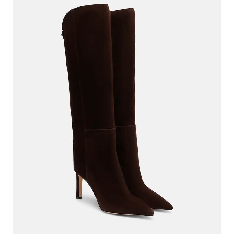 Jimmy Choo Alizze 85 suede knee-high boots