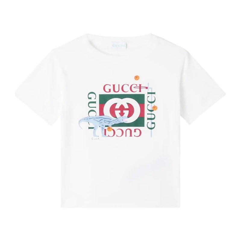 Gucci Kids x Euan Roberts cotton jersey T-shirt
