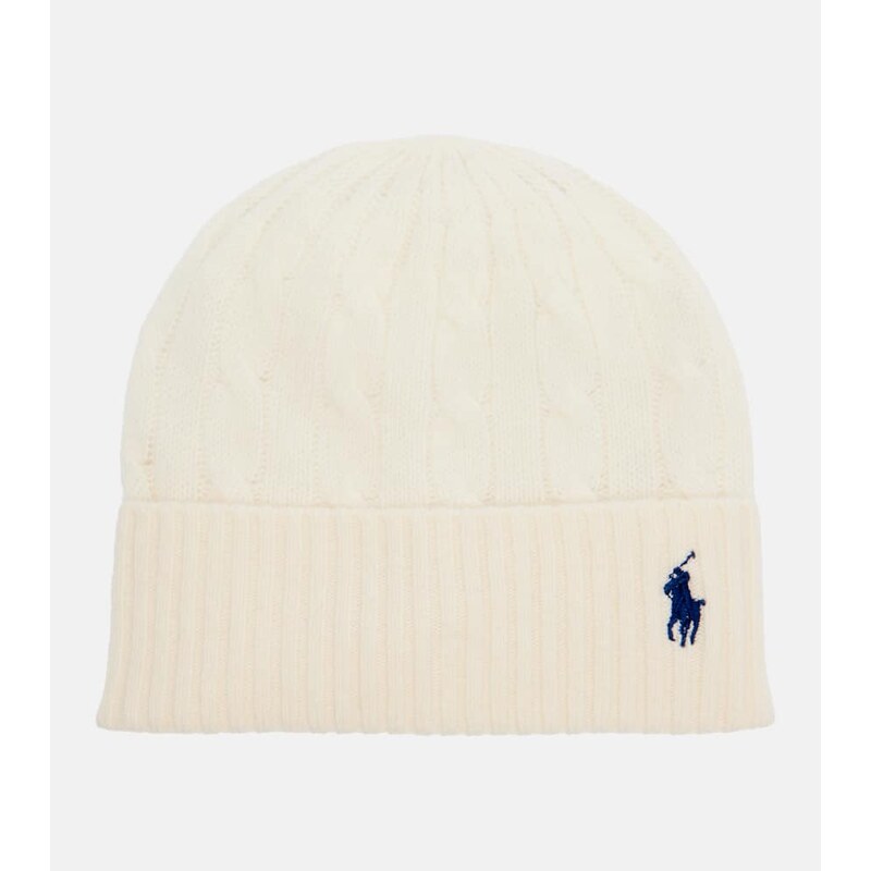 Polo Ralph Lauren Embroidered wool and cashmere beanie