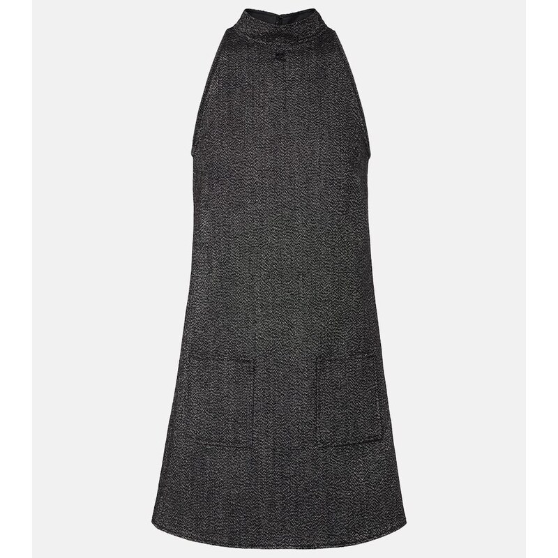 Courrèges Heritage wool minidress