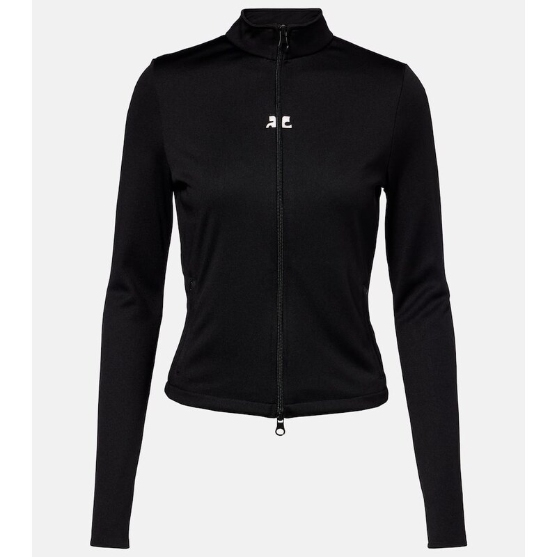 Courrèges Interlock jersey track jacket