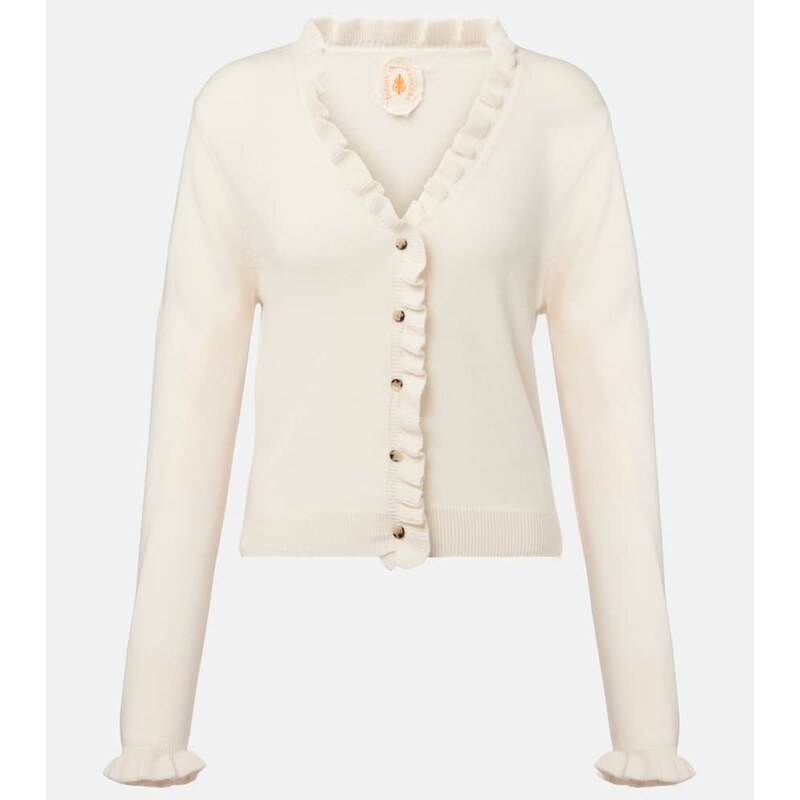 Jardin des Orangers Wool and cashmere cardigan