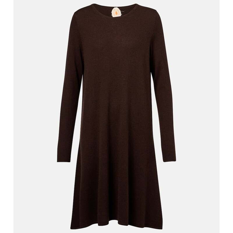 Jardin des Orangers Wool and cashmere midi dress