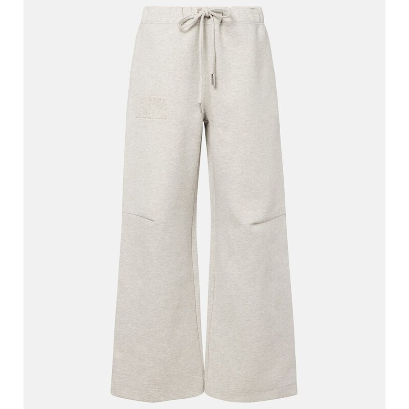 Jean Paul Gaultier Embossed logo cotton sweatpants
