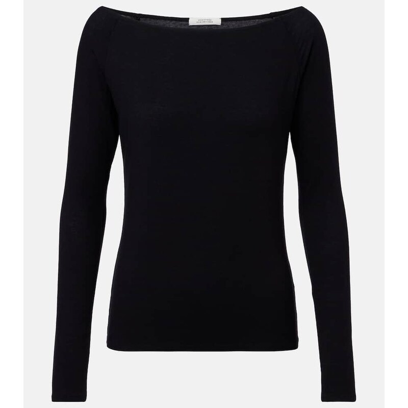 Dorothee Schumacher Chic Comfort off-shoulder top