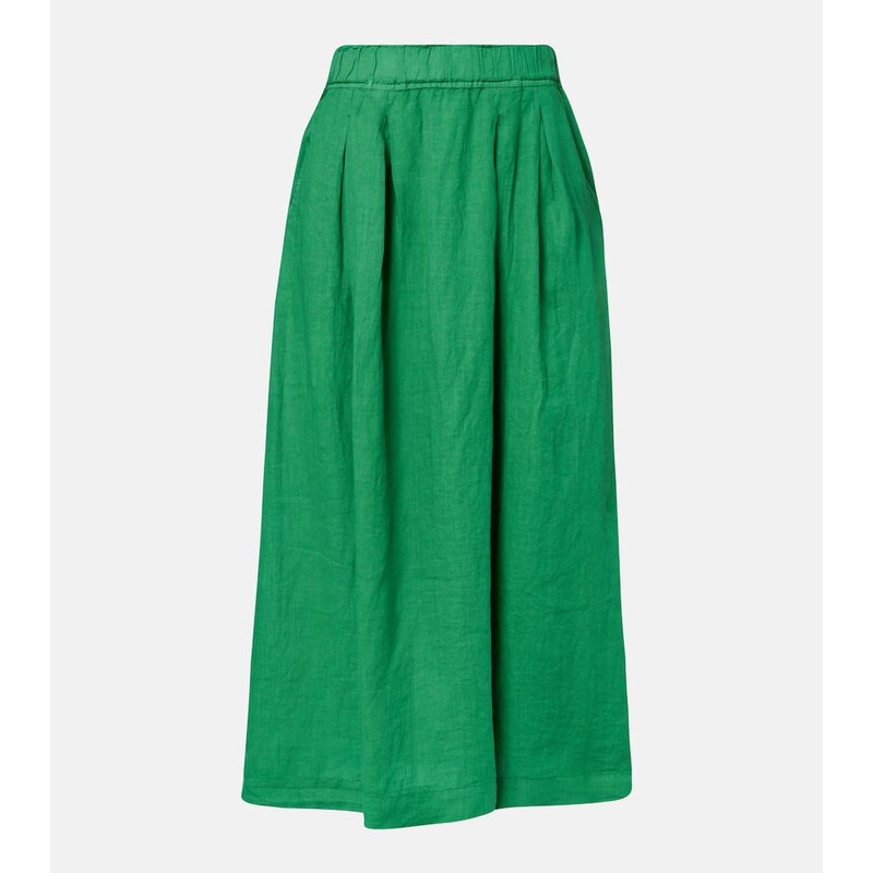 Velvet Linda linen maxi skirt