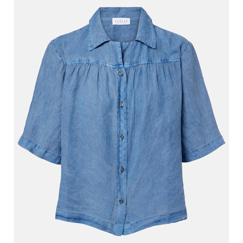 Velvet Rowan linen shirt