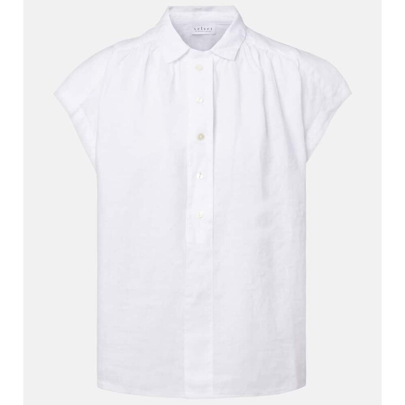Velvet Elowen linen top