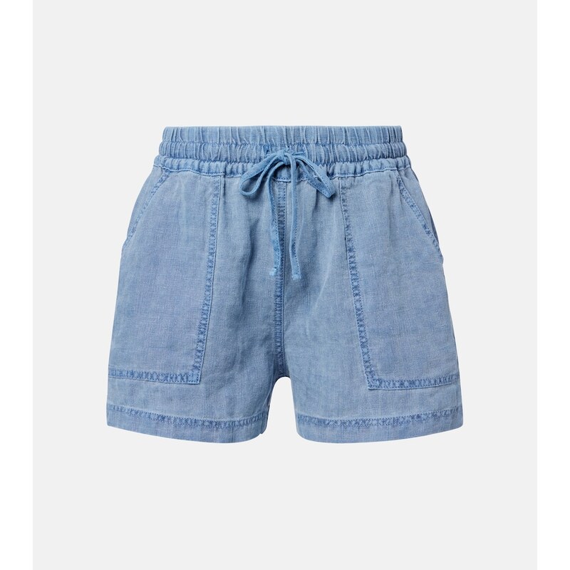 Velvet Sutton linen shorts