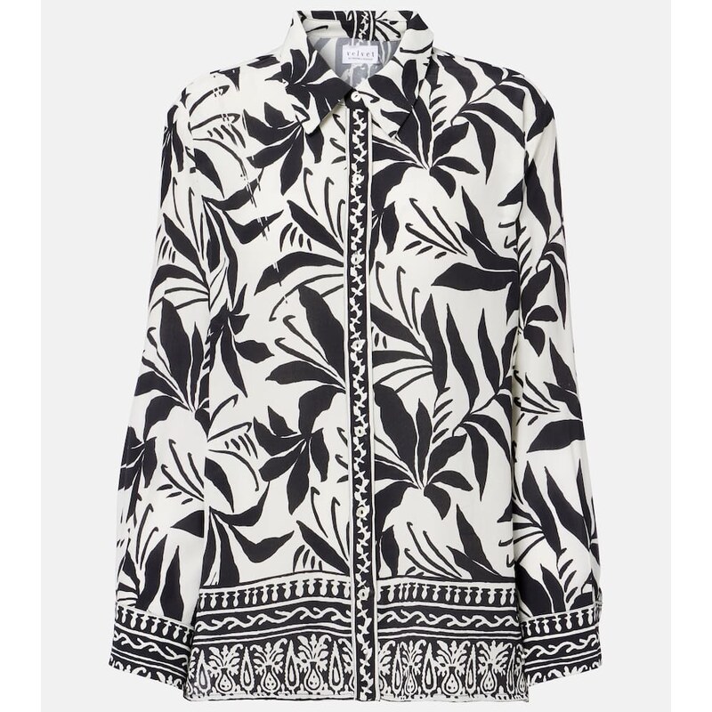 Velvet Sienna printed shirt