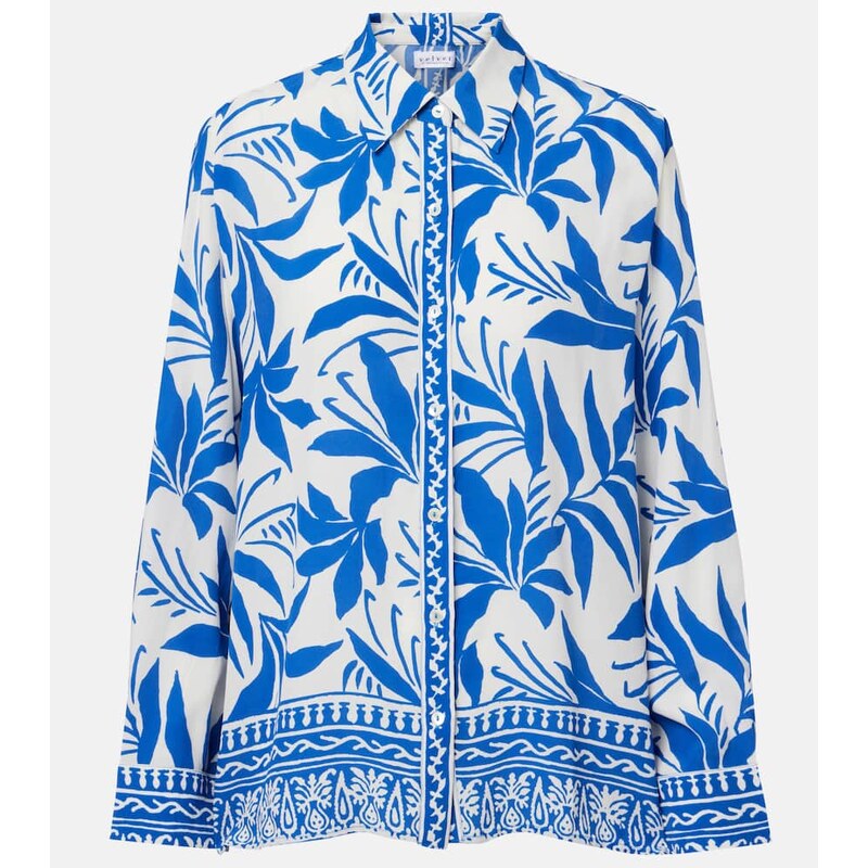 Velvet Sienna printed shirt