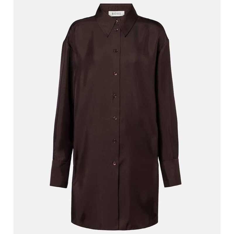 Róhe Oversized silk shirt