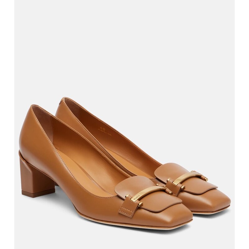 Tods Barretta 50 leather pumps