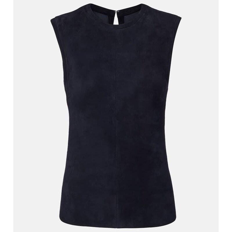 Stouls Miuccia suede top