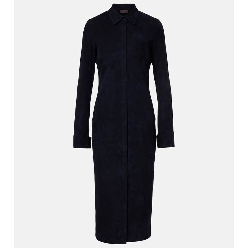 Stouls Becky suede shirtdress