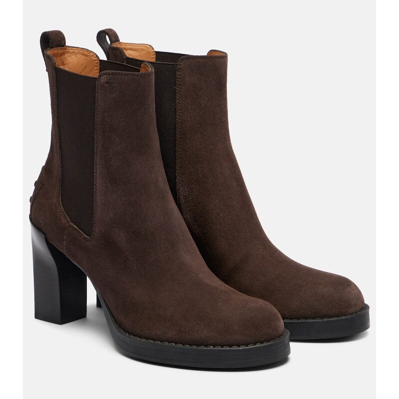 Tods 80 suede Chelsea boots