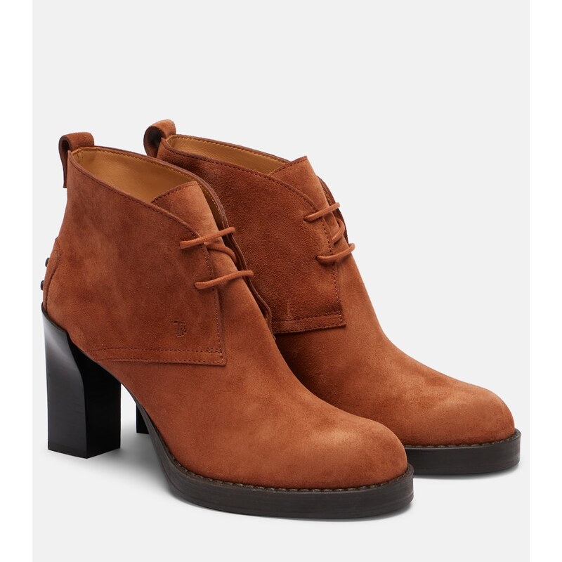 Tods BH Bootie 80 suede ankle boots