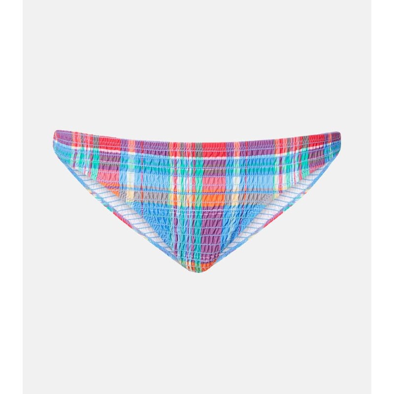 Polo Ralph Lauren Devin Hipster checked bikini bottoms