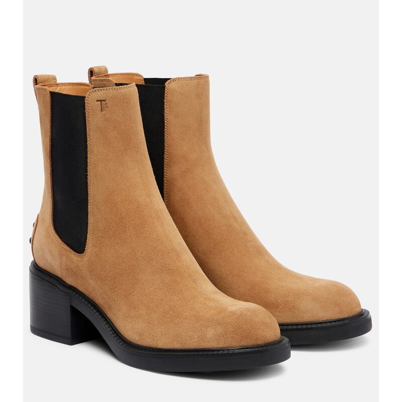 Tods Suede Chelsea boots