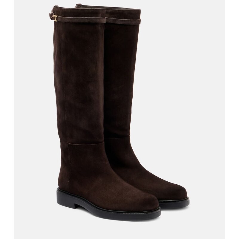 Tods Suede knee-high boots