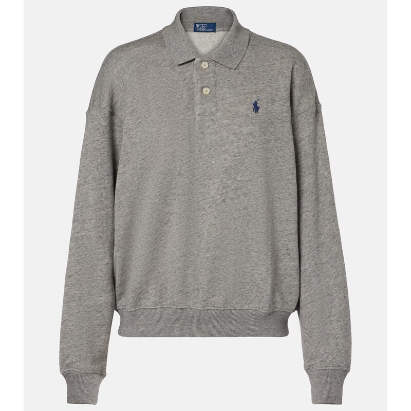 Polo Ralph Lauren Cotton-blend polo sweatshirt